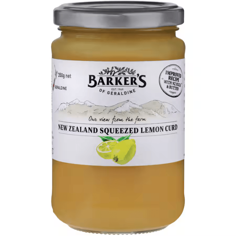 Barkers NZ Squeezed Lemon Curd 350g