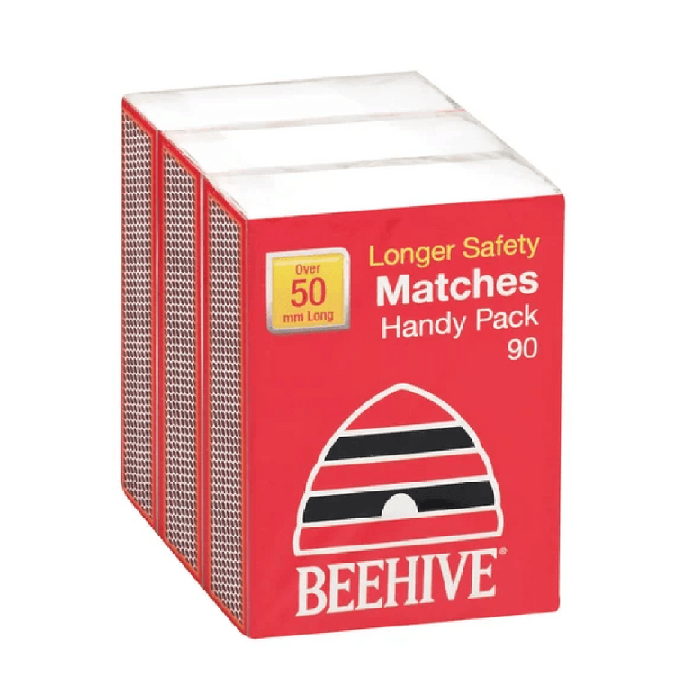 Beehive Handy Pack Safety Matches 3pk