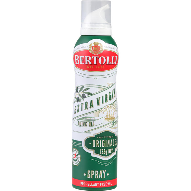 Bertolli Extra Virgin Spray Oil 132g