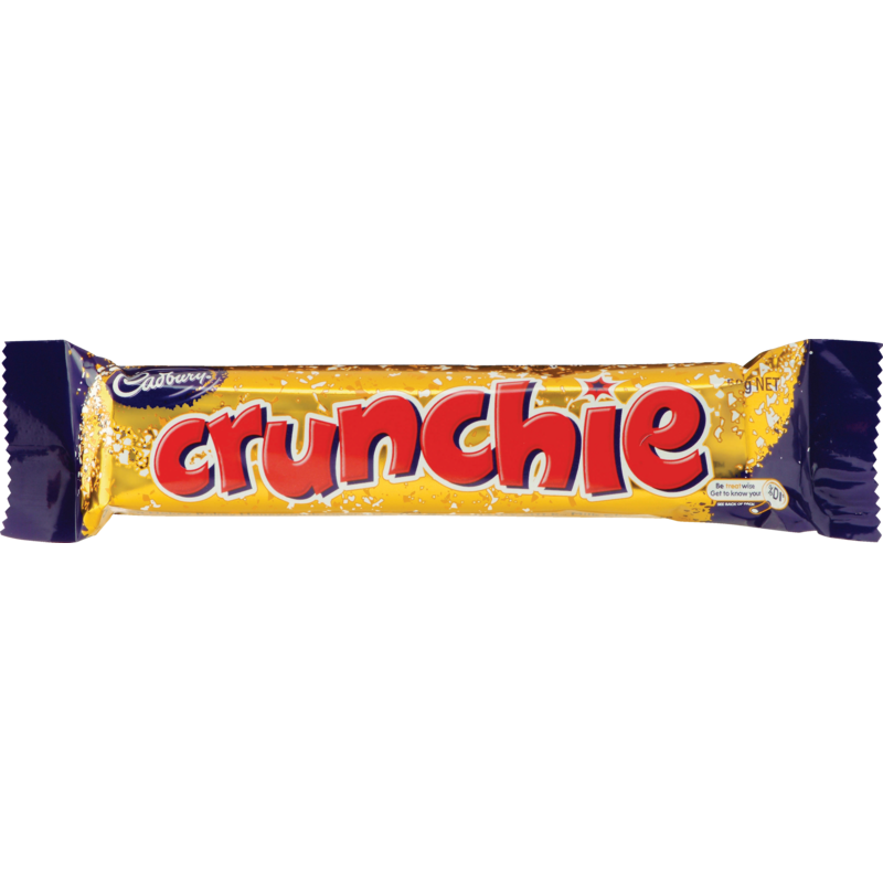 Cadbury Crunchie Chocolate Bar 50g