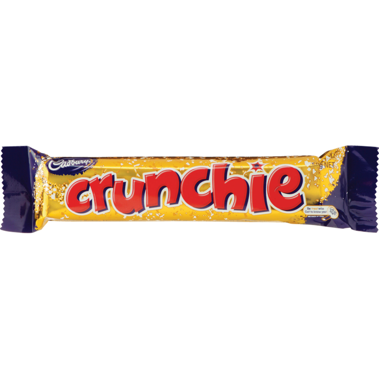 Cadbury Crunchie Chocolate Bar 50g