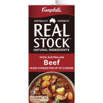 Campbells Real Stock Beef 1L