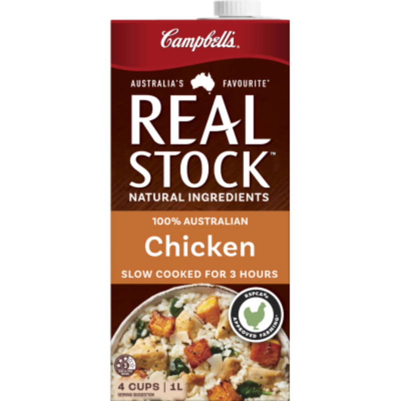 Campbells Real Stock Chicken 1L