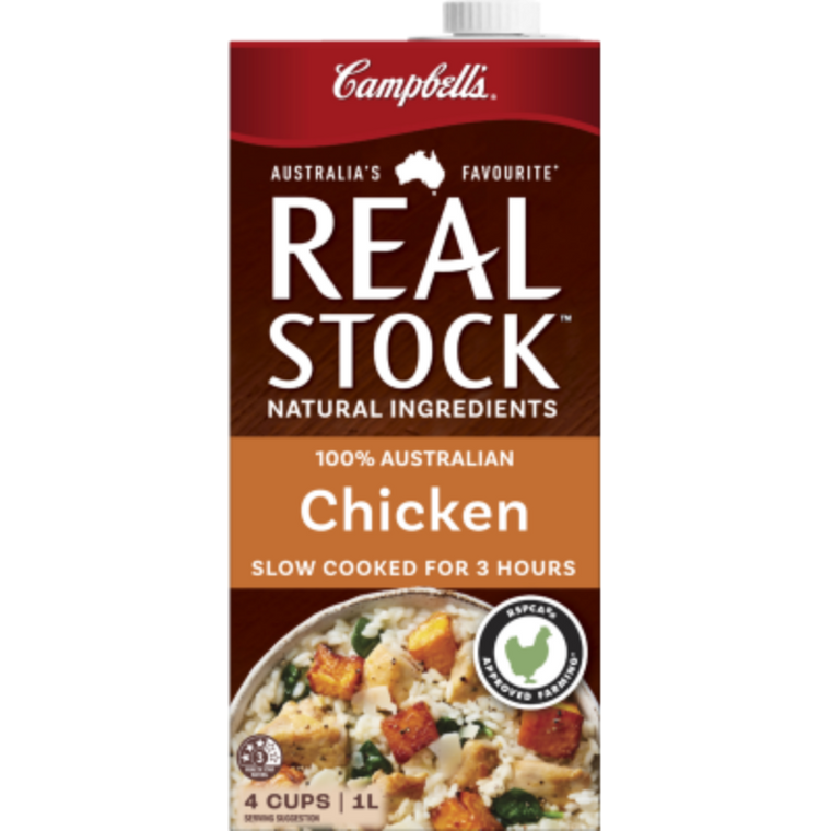 Campbells Real Stock Chicken 1L