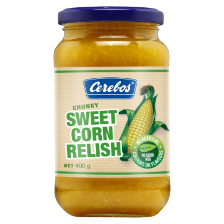 Cerebos Chunky Sweet Corn Relish 400g