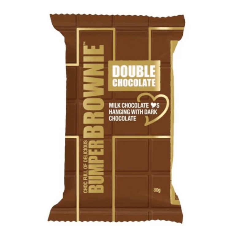 Cookie Time Bumper Double Chocolate Brownie Slice 80g