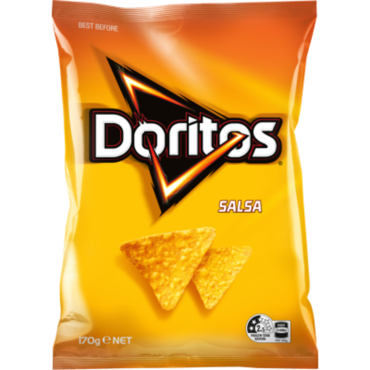 Doritos Salsa Corn Chips 170g