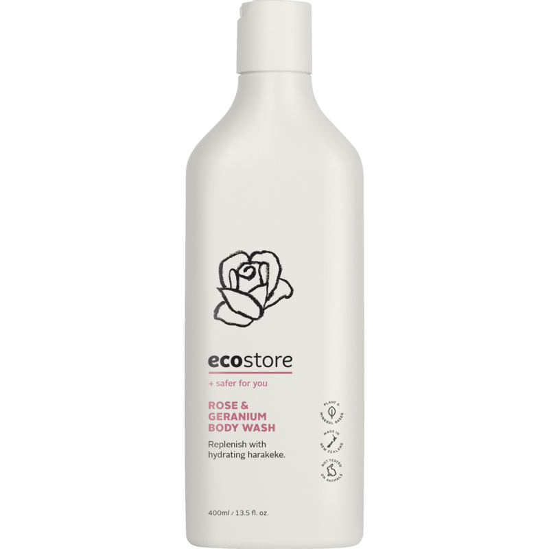 Ecostore  Rose & Geranium Body Wash 400 ml