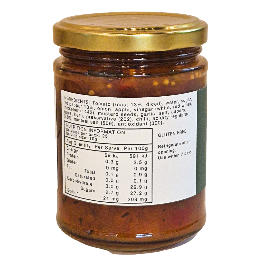 El Gusto Roast Tomato & Pepper Relish 250g