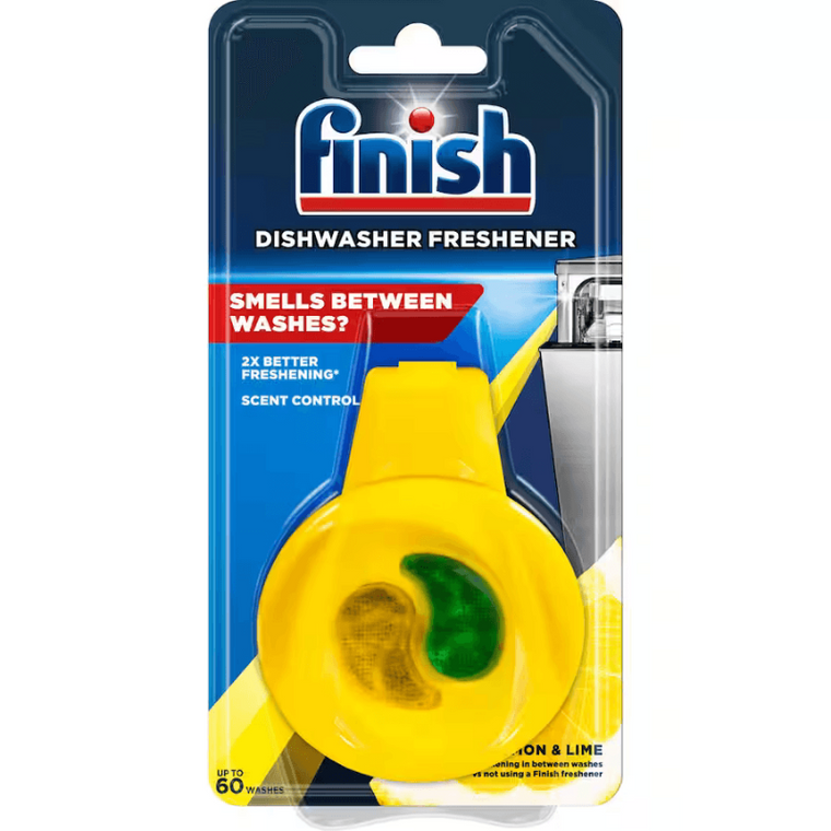 Finish Lemon & Lime 2 In 1 Clip On Dishwasher Freshener 15g