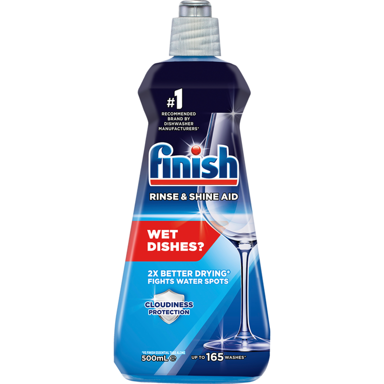 Finish Rinse Aid Regular Dry & Shine 500ml