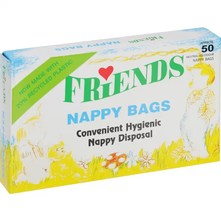 Friends Odourised Nappy Bags 50pk