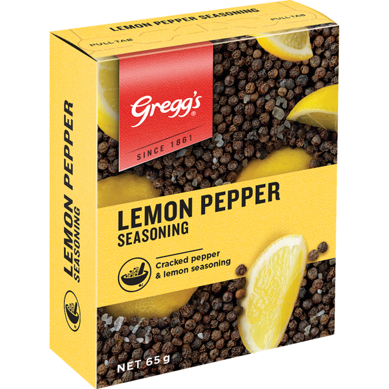 Greggs Lemon Pepper Seasoning 65g