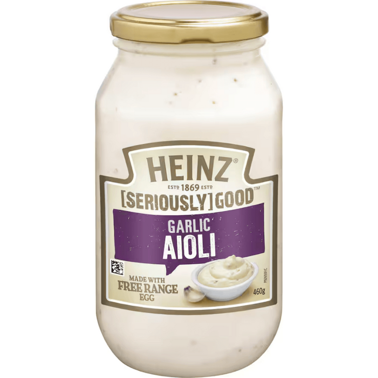 Heinz Seriously Good Garlic Aioli Jar 460g