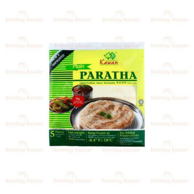 Kawan Paratha Plain Roti 5pk 400g