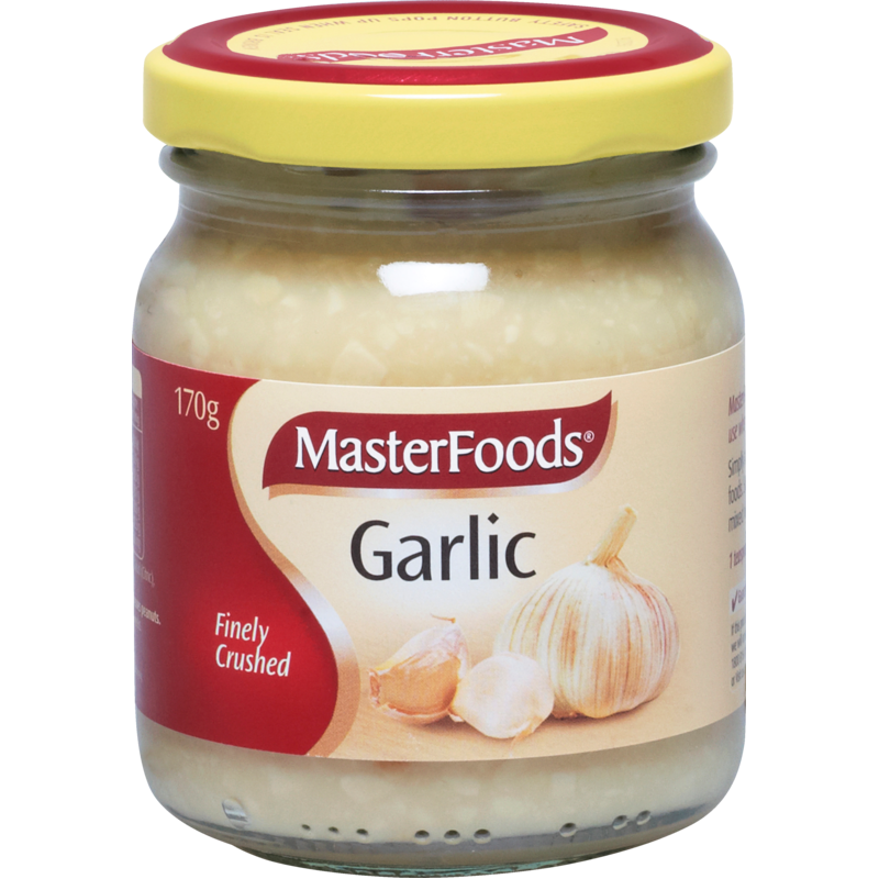 Masterfoods Finely Crushed Garlic 170g