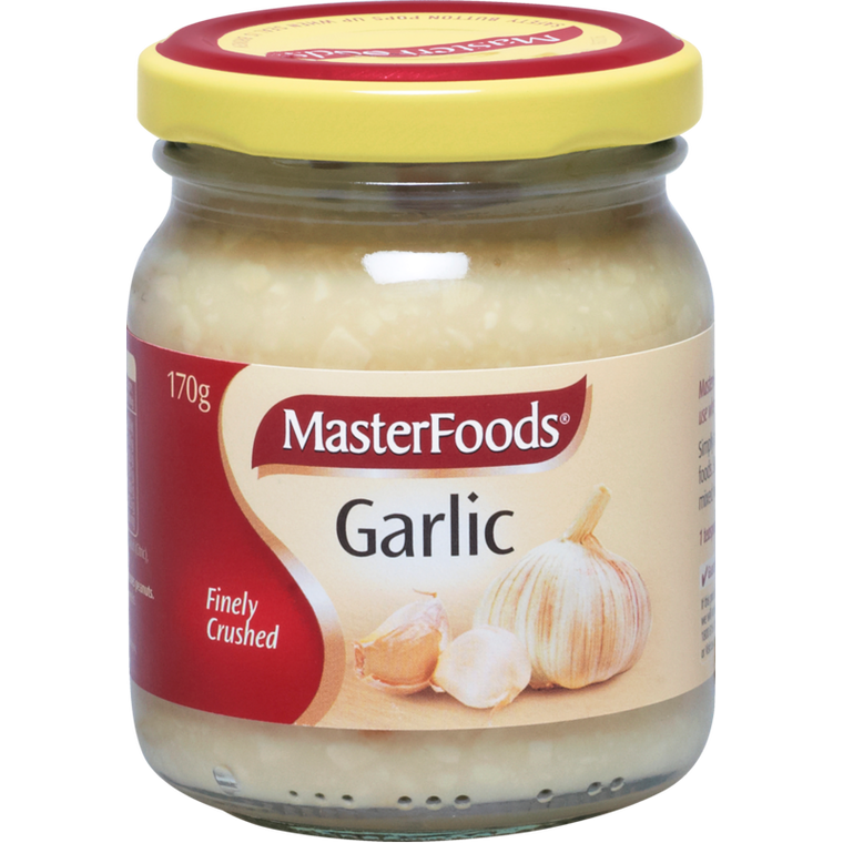 Masterfoods Finely Crushed Garlic 170g