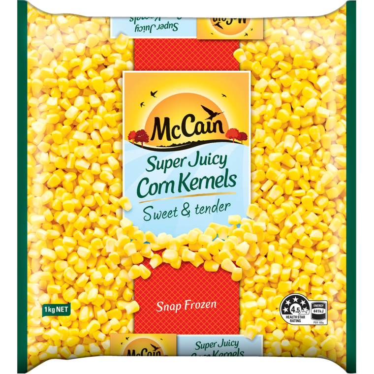 McCain Super Juicy Corn Kernels 1kg