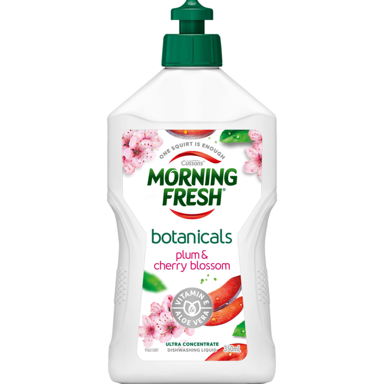 Morning Fresh Botanicals Plum & Cherry Blossom Dishwashing Liquid 350ml