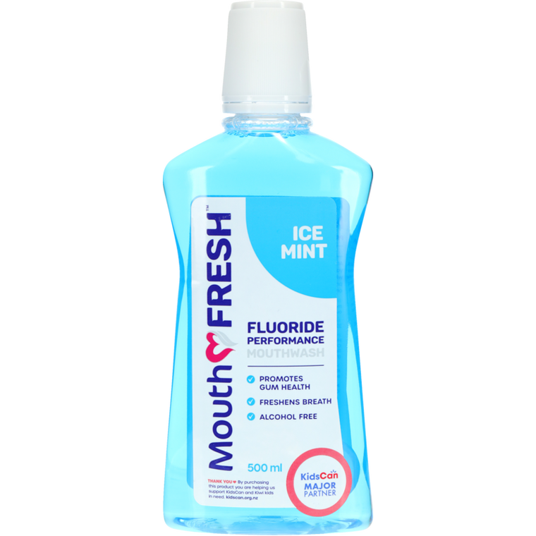 Mouthfresh Active Ice Mint Mouthwash 500ml