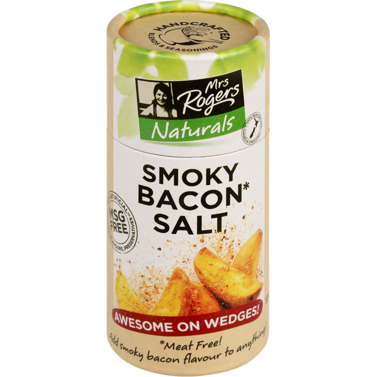 Mrs Rogers Smoky Bacon Salt 120g