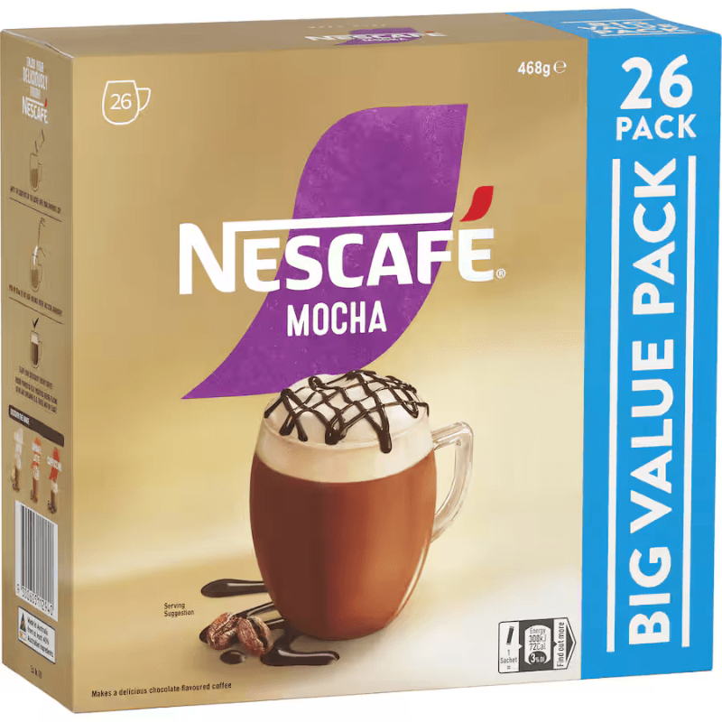 Nescafe Mocha Sachets 26pk