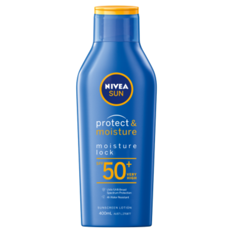 Nivea Sun Protect & Moisture SPF50+ Sunscreen 400ml