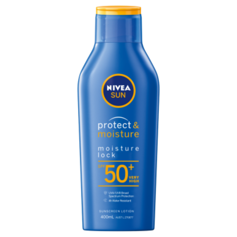 Nivea Sun Protect & Moisture SPF50+ Sunscreen 400ml