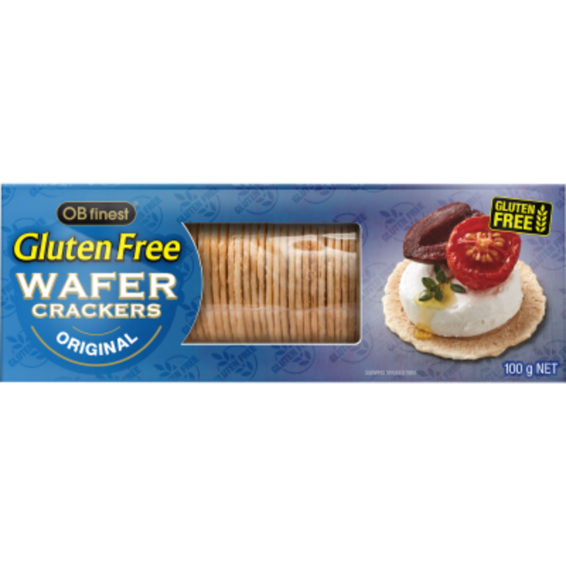 OB Finest Gluten Free Wafer Crackers 100g