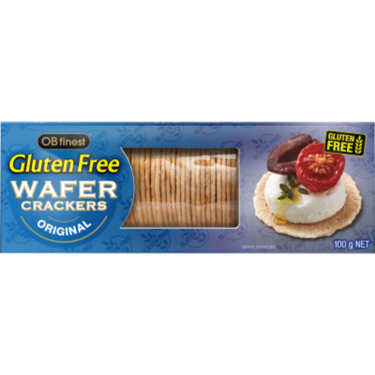 OB Finest Gluten Free Wafer Crackers 100g