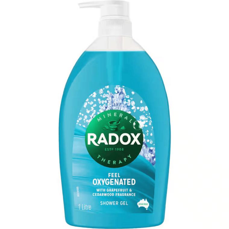 Radox Shower Gel Feel Oxygenated Pump 1L