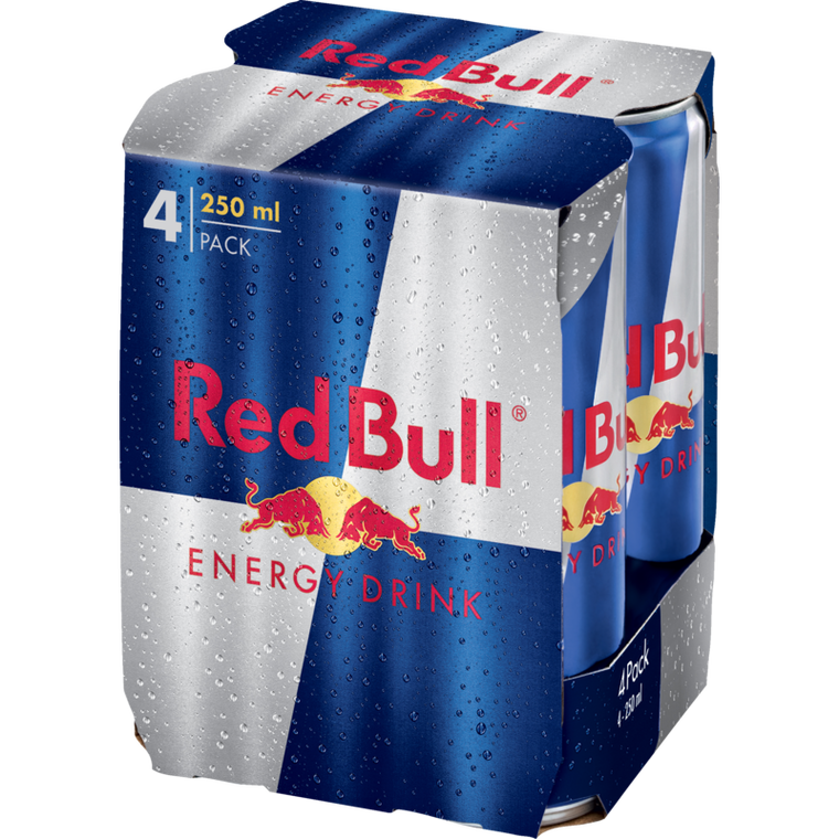 Red Bull Energy Drink 4pk x 250ml