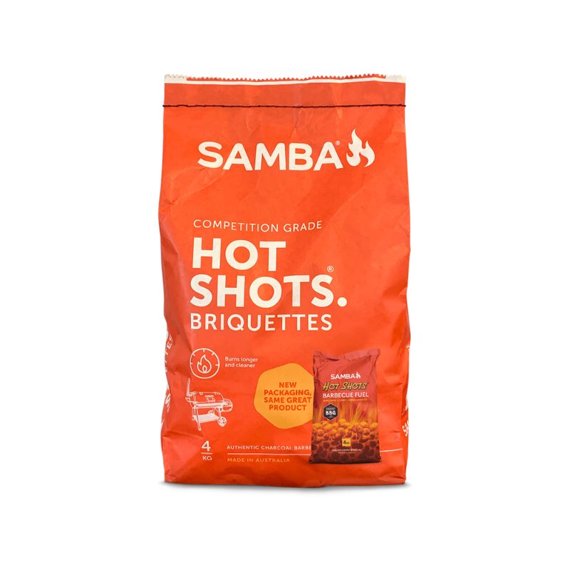 Samba Coco Shots Briquettes 4kg