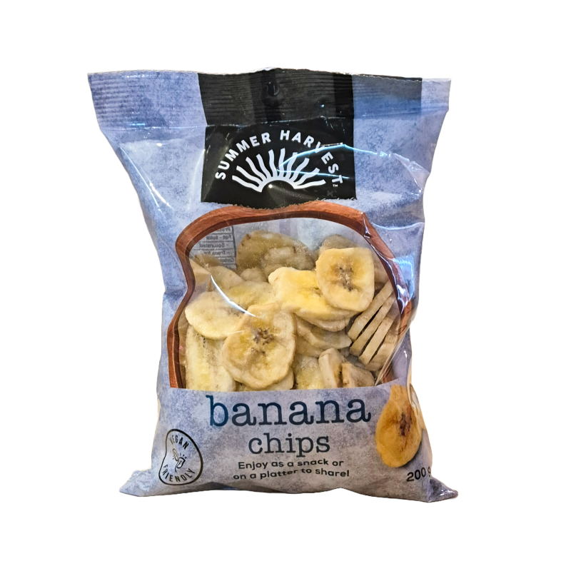 Summer Harvest Banana Chips 250g