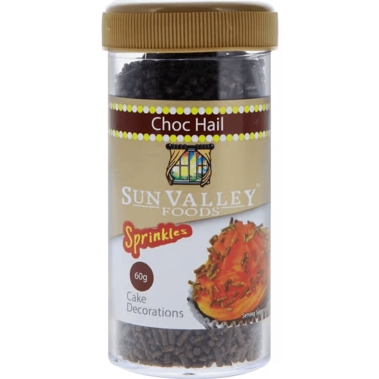 Sun Valley Choc Hail Sprinkles 60g