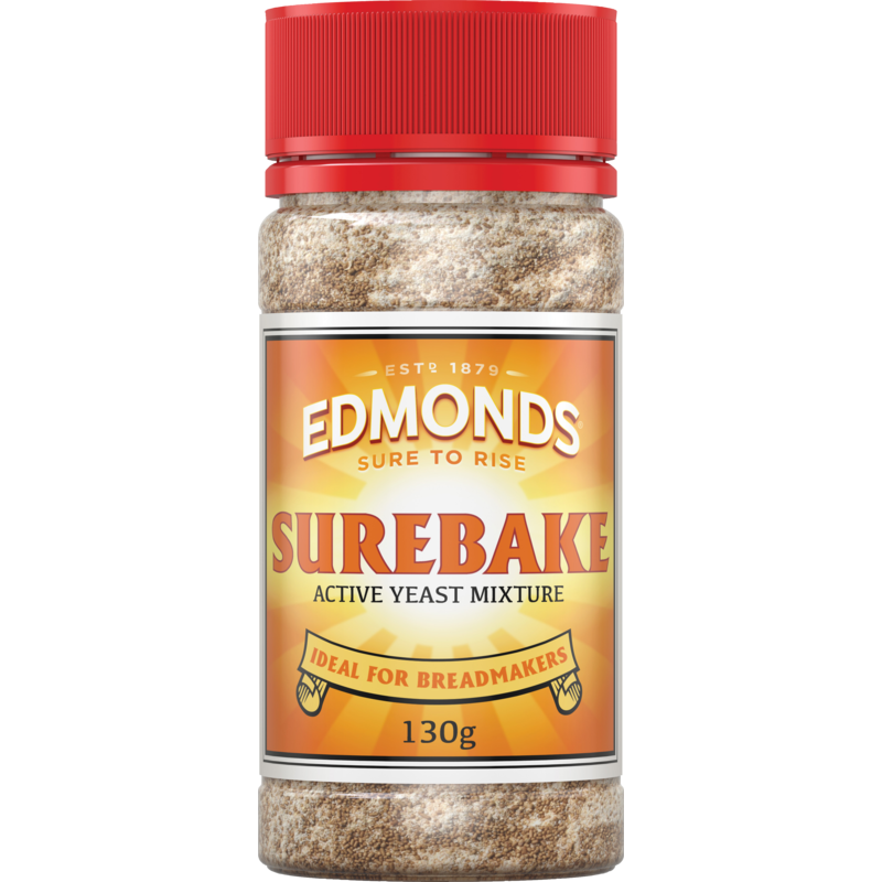 Edmonds Surebake Active Yeast 130g