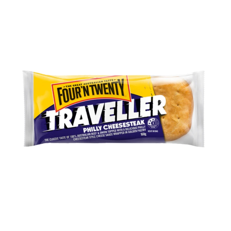 Four'nTwenty Traveller Steak & Cheese Pie 1pk 160g