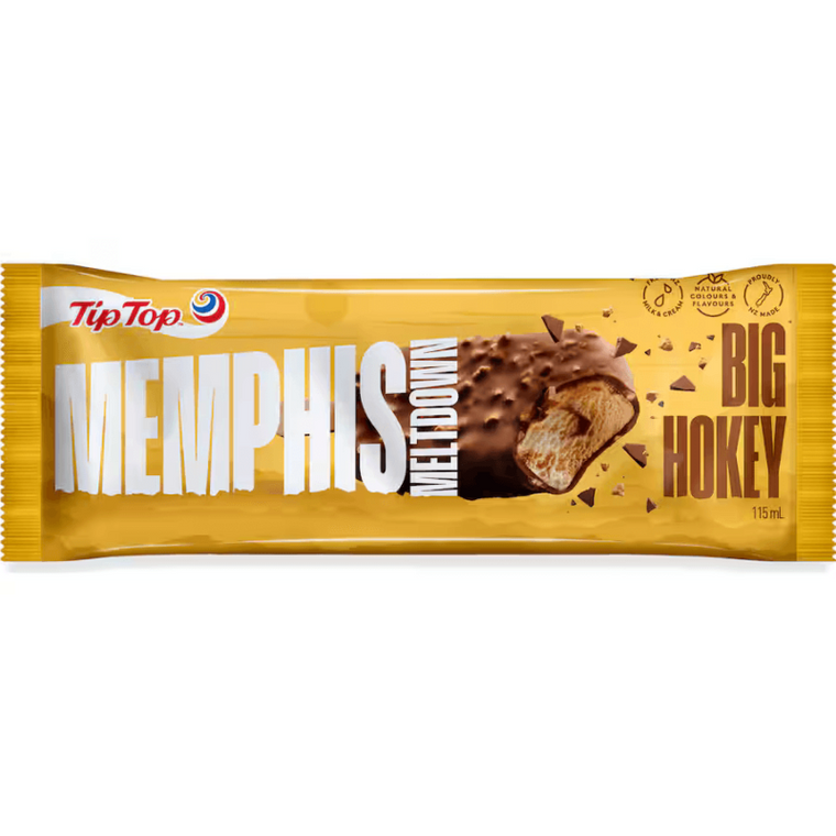 Tip Top Memphis Meltdown Ice Cream Big Hokey 118ml