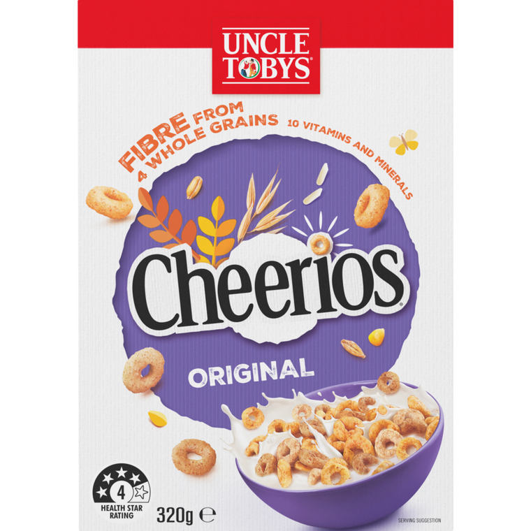 Uncle Tobys Cheerios Original 320g