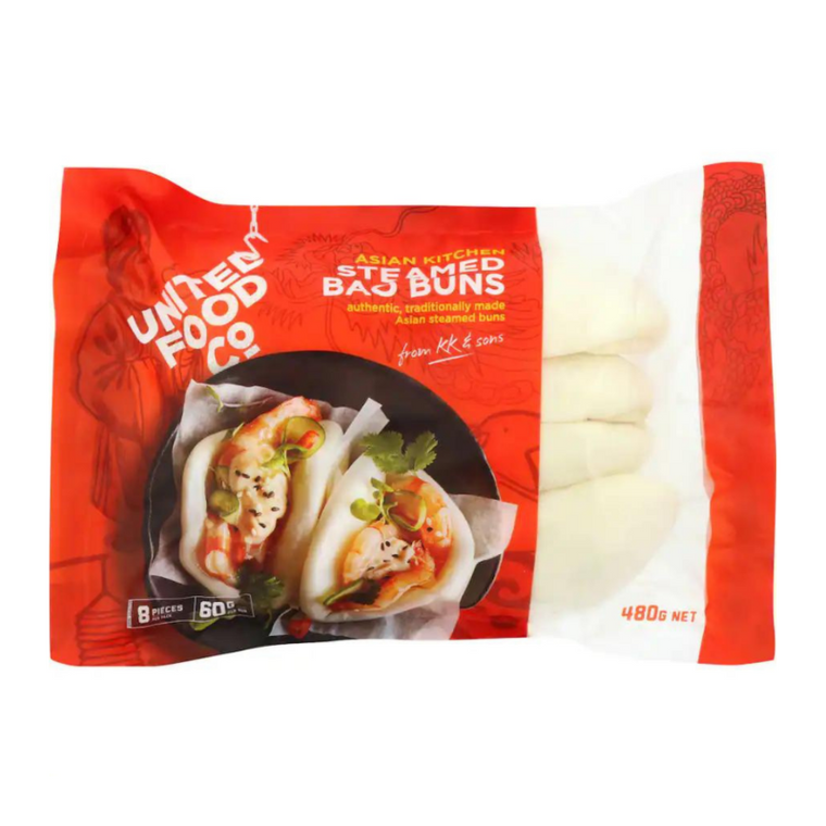 United Food Co Bao Buns 15pk 480g