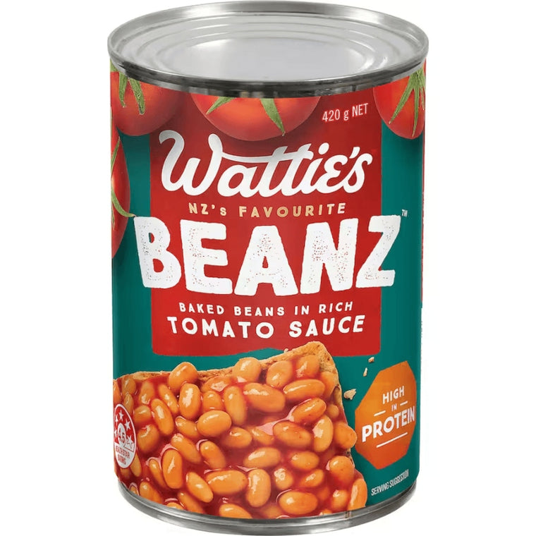 Watties Baked Beans In Tomato Sauce 420g