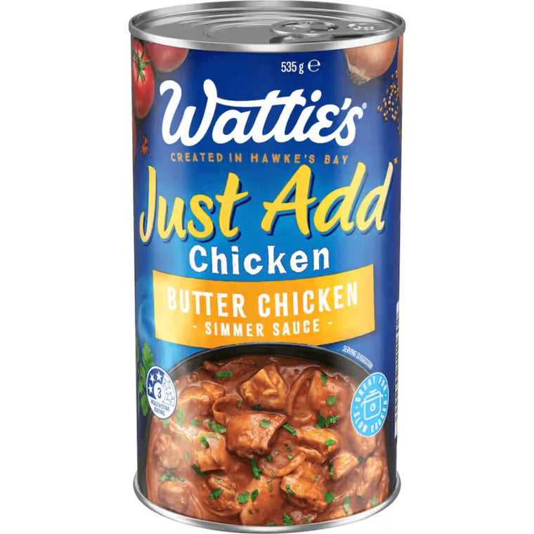 Watties Just Add Butter Chicken Simmer Sauce 535g