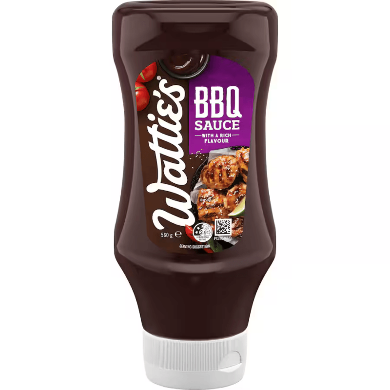 Watties Upside Down BBQ Sauce 560g