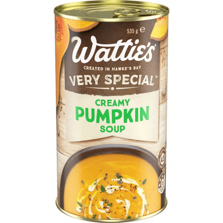 Watties Very Special Creamy Pumpkin Canned Soup 535g