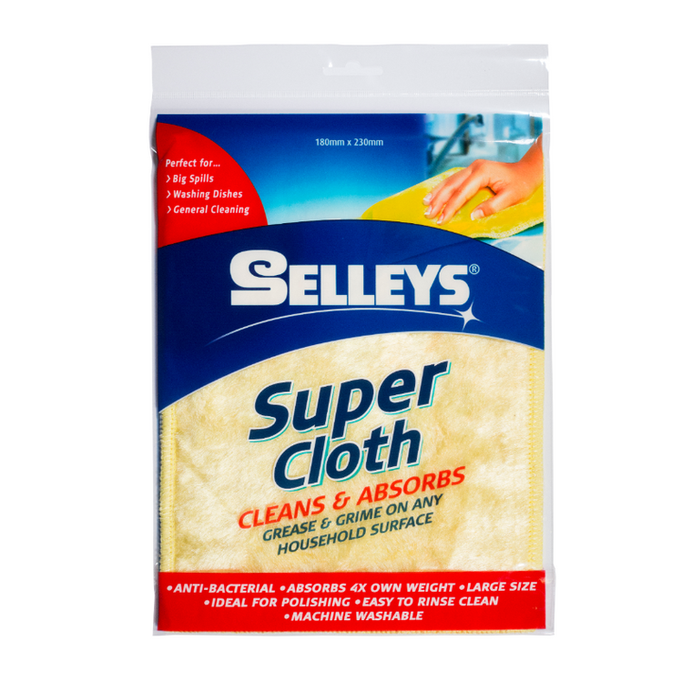 Selleys Cleans & Absorbs Super Cloth 180mm x 230mm