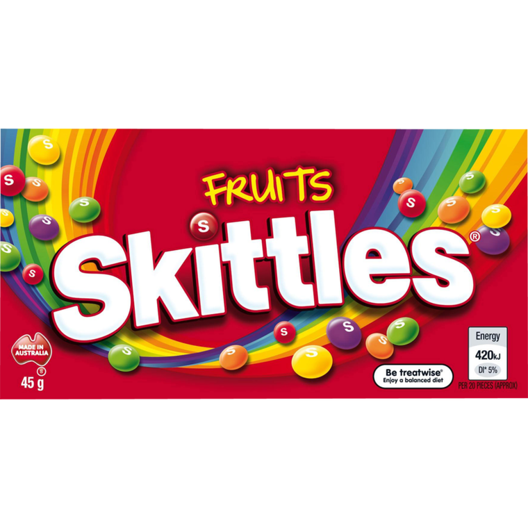 Skittles Fruits Candy 45g