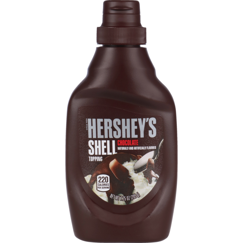 Hershey's Choc Shell Topping 205g