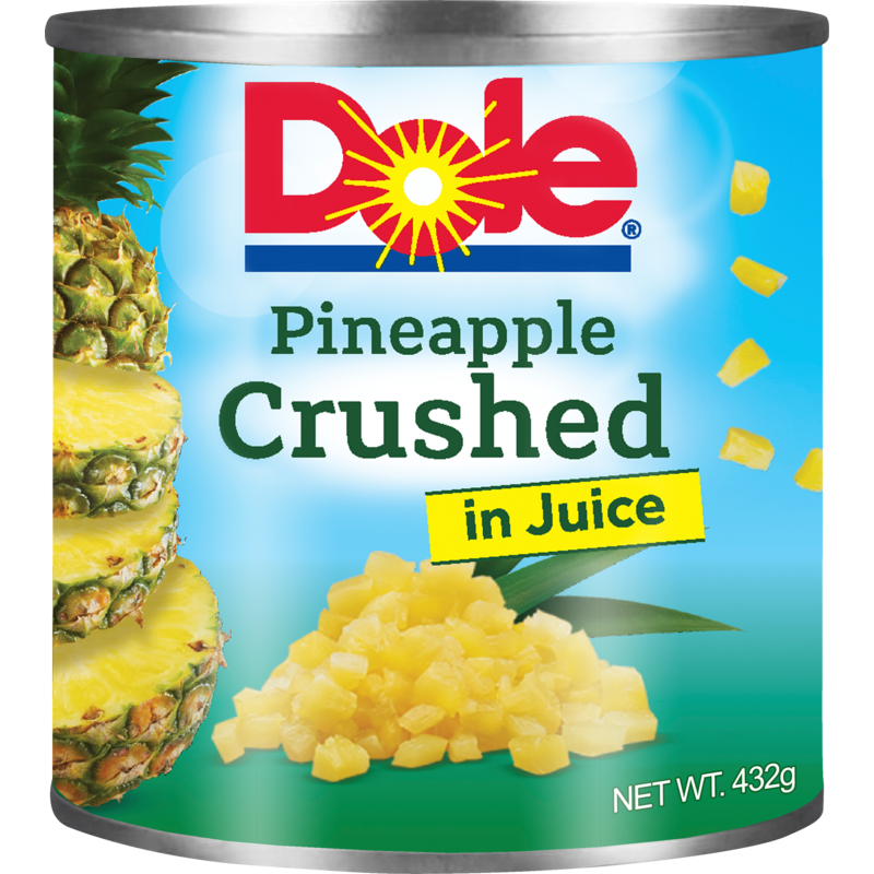 Dole Pineapple Crushed in Juice 432g