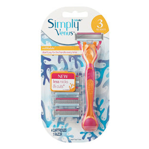 Gillette Venus Simply Razor Hybrid 4Up