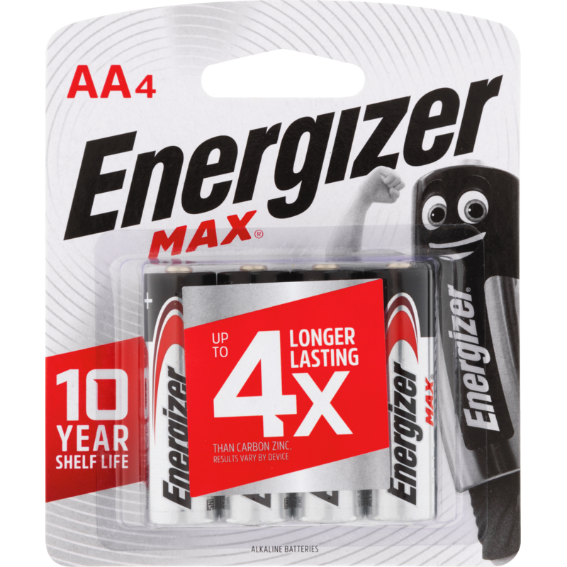 Energizer Max AA 4pk